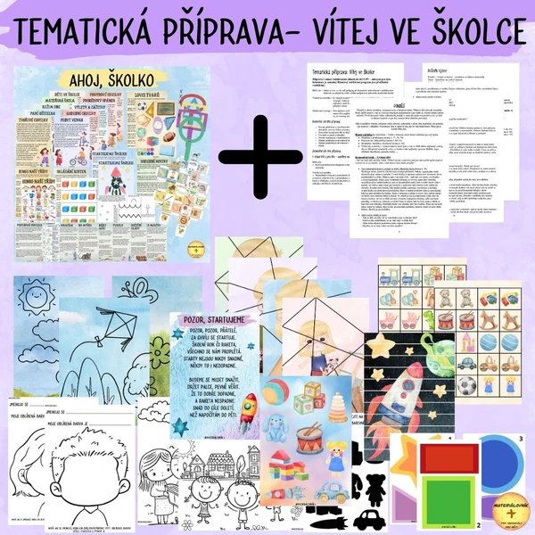 Vítej ve školce - Tematická příprava