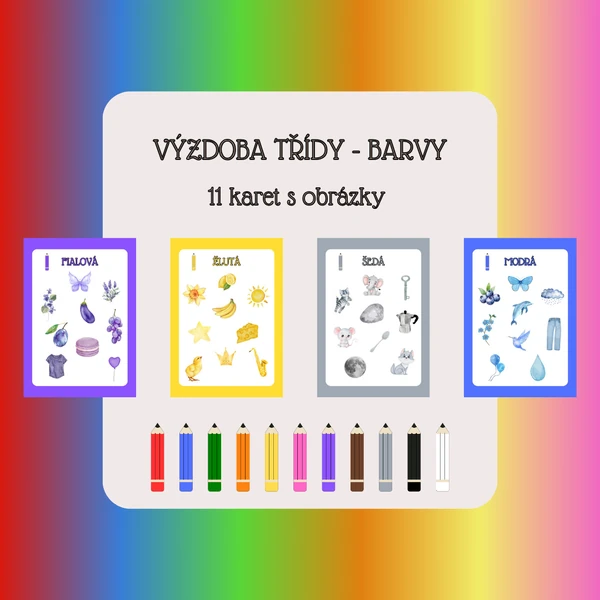 Barvy - výzdoba třídy