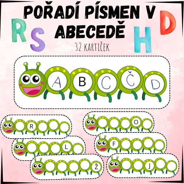 Pořadí písmen v abecedě
