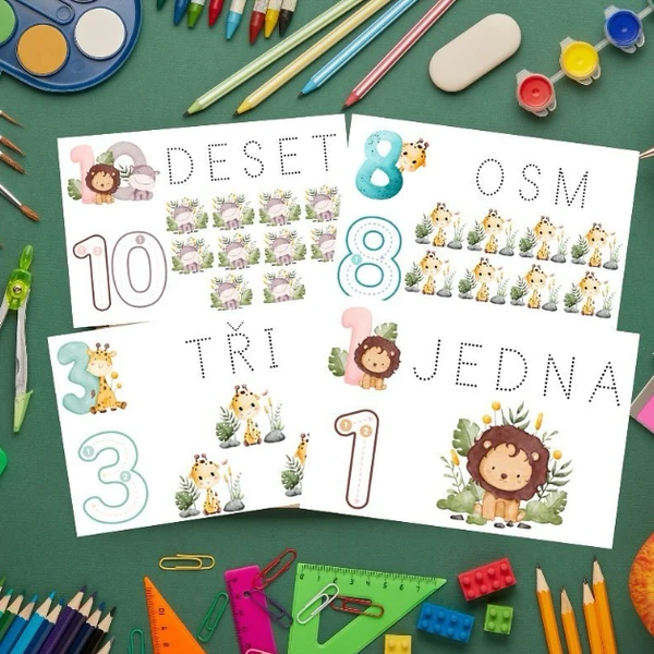 Procvičování číslovek do 10