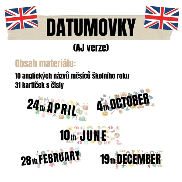 DATUMOVKY (AJ verze)