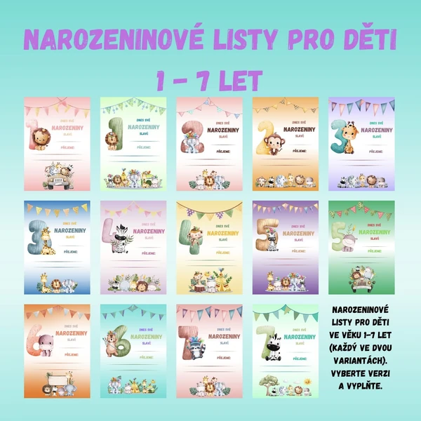 Narozeninové listy