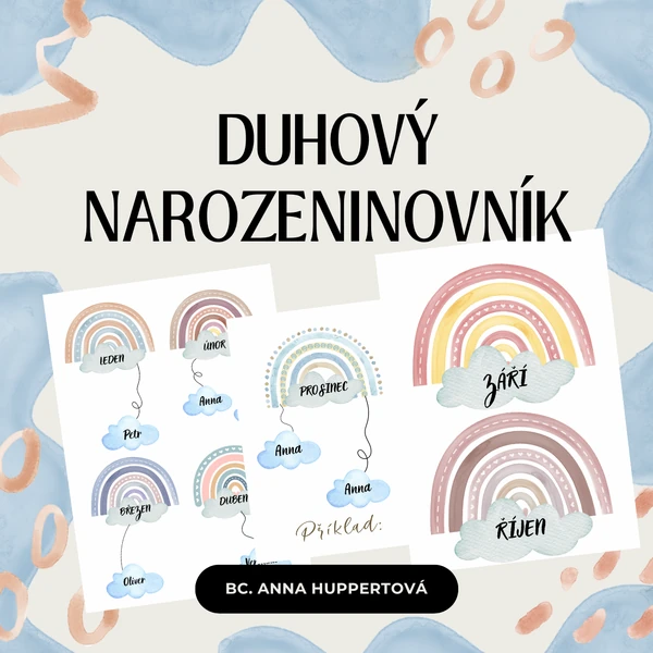 DUHOVÝ NAROZENINOVNÍK
