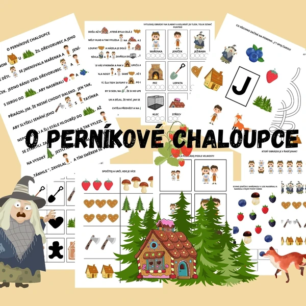 O Perníkové chaloupce pro MŠ