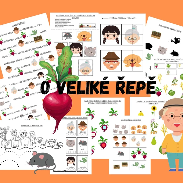 O veliké řepě pro MŠ