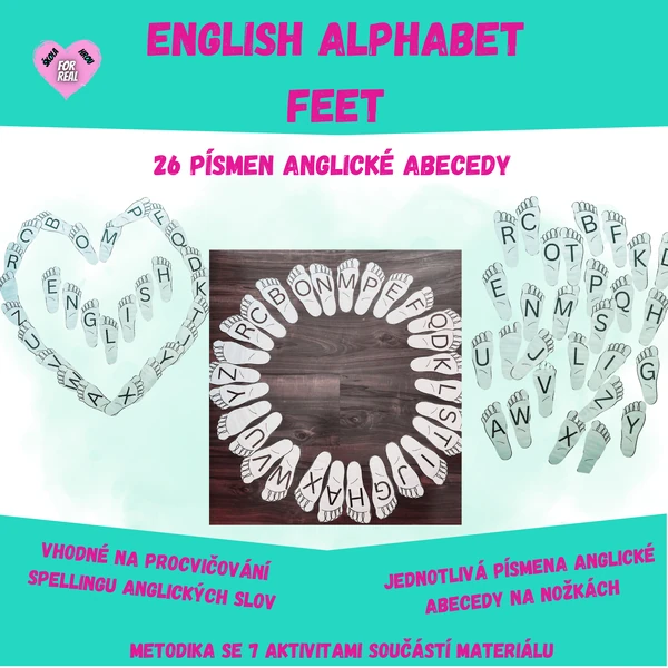 English Alphabet - FEET