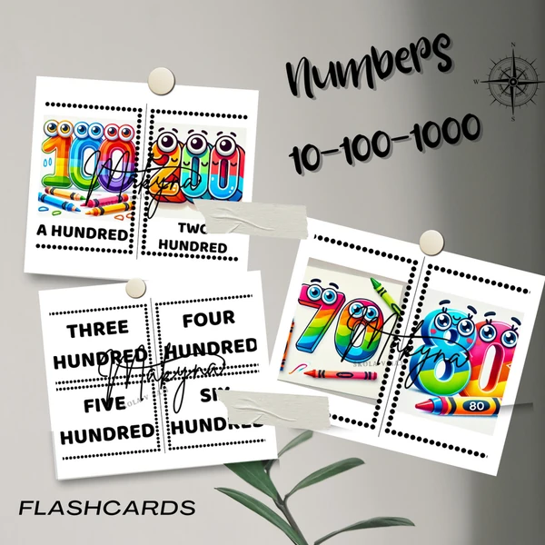 Flashcards 10-100-1000