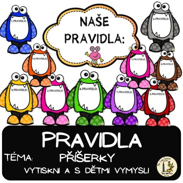 PRAVIDLA - PŘÍŠERKY k dotvoření