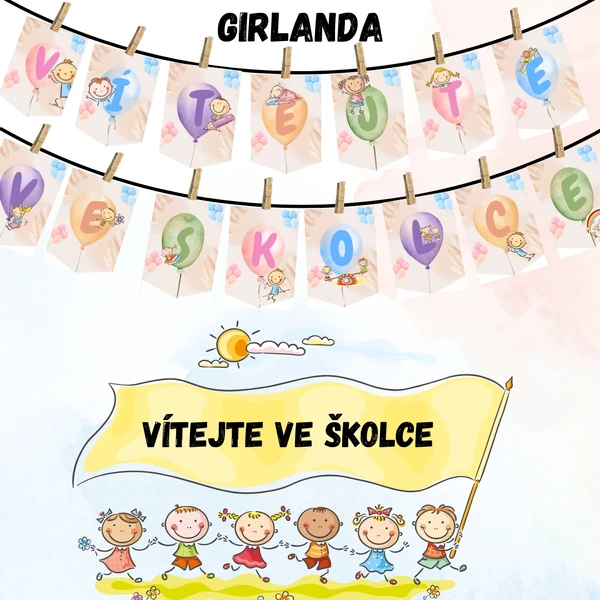 Girlanda - Vítejte ve školce