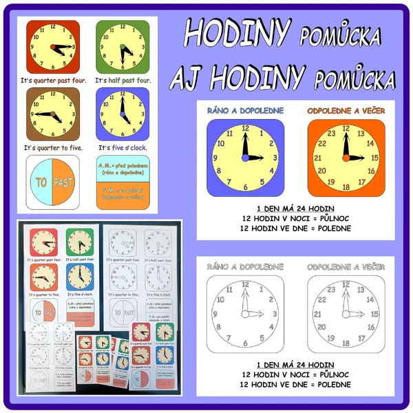 Hodiny - pomůcka