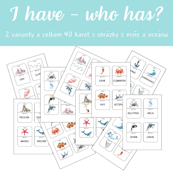 I HAVE - WHO HAS?
