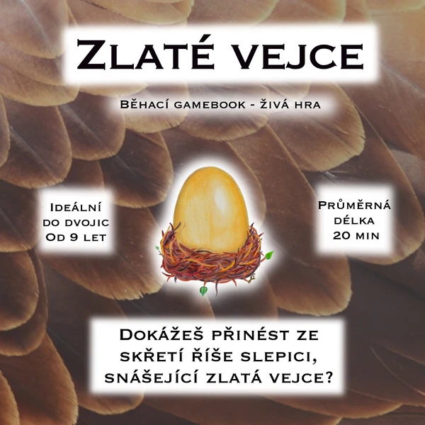 Běhací gamebook - Zlaté vejce