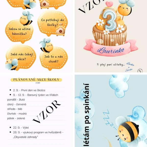 Výzdoba třídy VČELIČEK