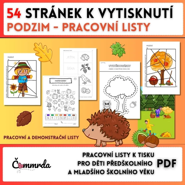 Podzim - pracovní listy