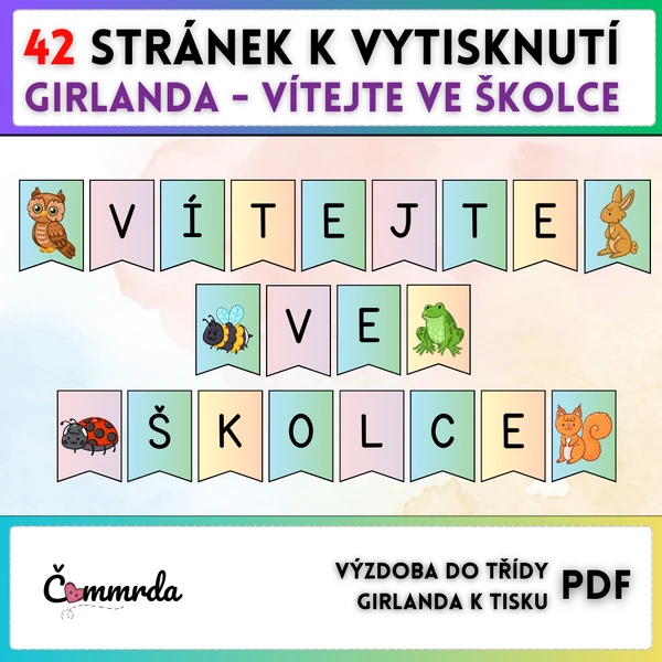 Girlanda - Vítejte ve školce