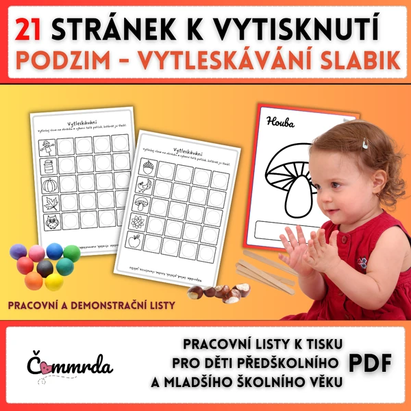Vytleskávání slabik - podzim