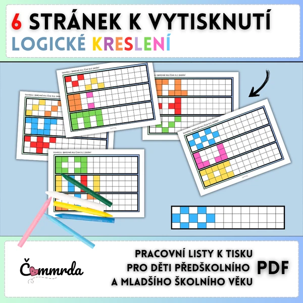 Logické kreslení - manipulativní činnosti