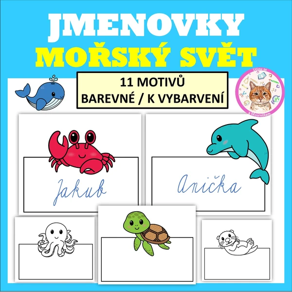 JMENOVKY - Mořský svět