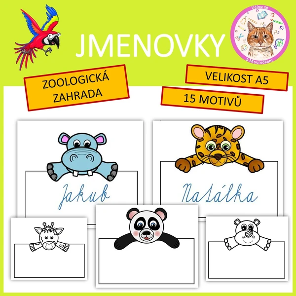 JMENOVKY - Zoologická zahrada