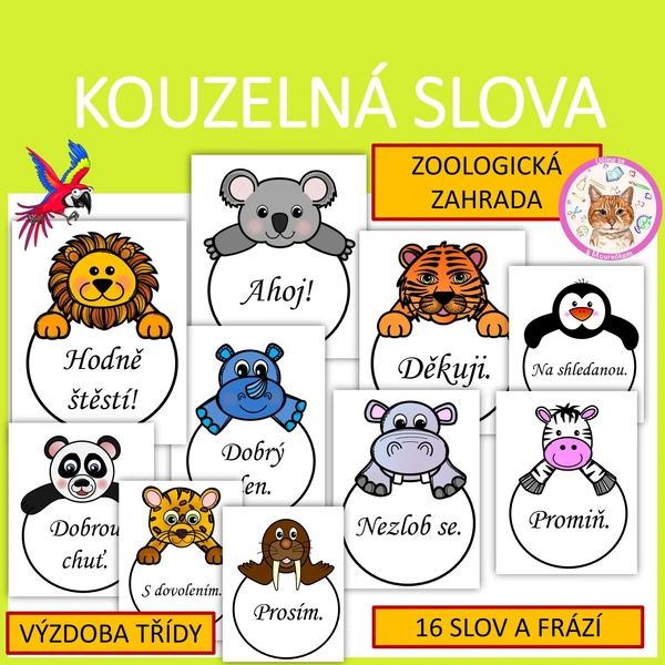 KOUZELNÁ SLOVA - Zoologická zahrada