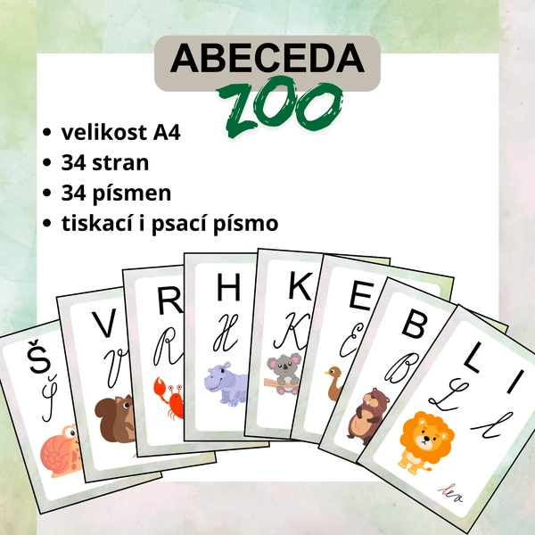 Abeceda - ZOO
