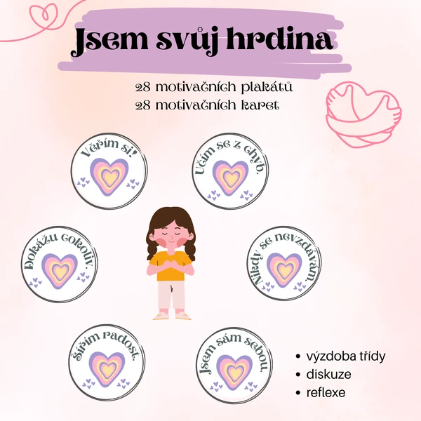 Afirmace - Jsem svůj hrdina
