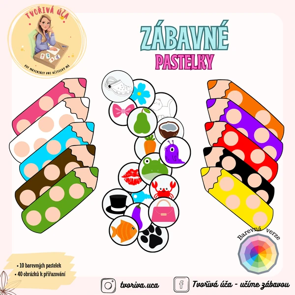 Zábavné pastelky