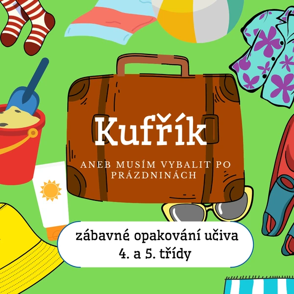 Kufřík aneb musím vybalit po prázdninách