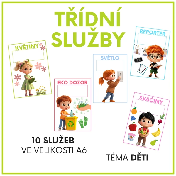 Třídní služby (téma děti)