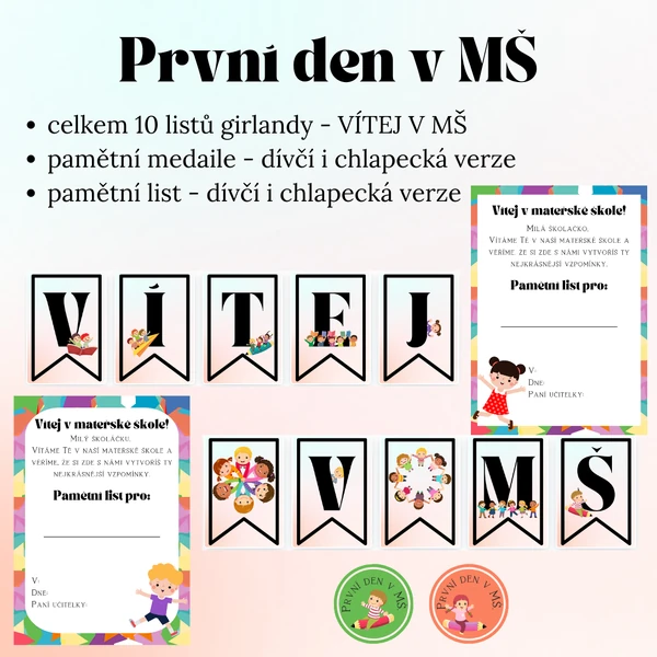 První den v MŠ