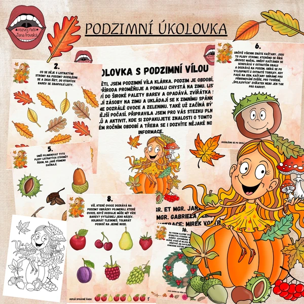 PODZIMNÍ ÚKOLOVKA 