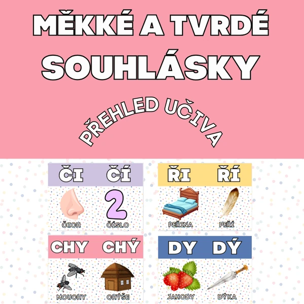 Měkké a tvrdé souhlásky 