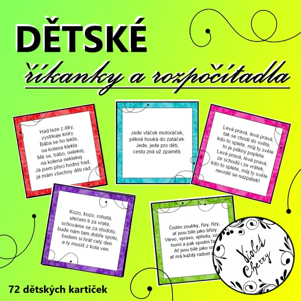 Dětské říkanky a rozpočítadla