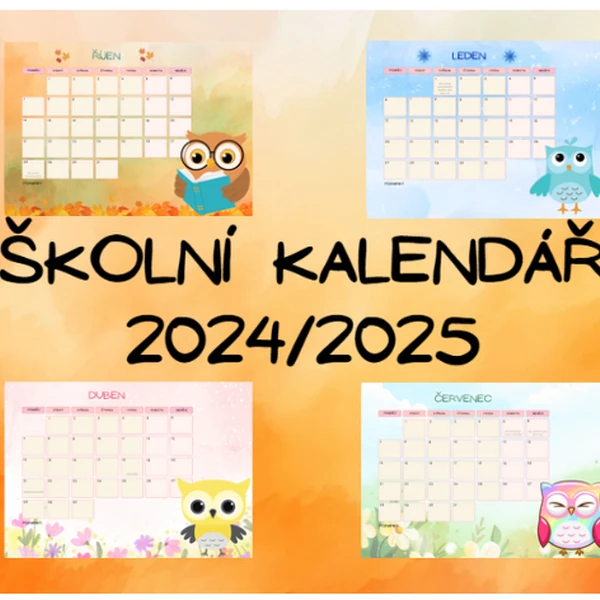 Sovička - kalendář 2024/2025