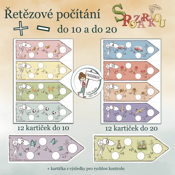 Řetězové počítání s Rozárkou