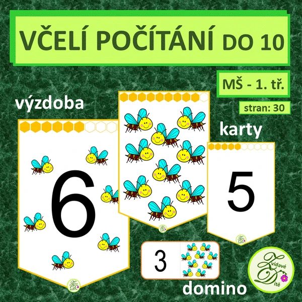Včelí počítání do 10