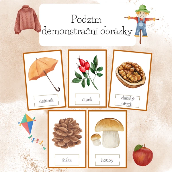 Podzim demonstrační obrázky