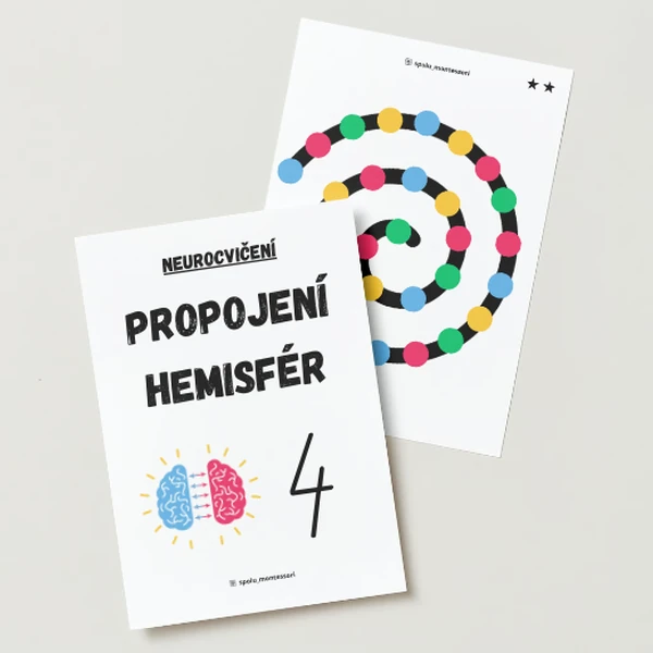 Neurocvičení 4 (propojování hemisfér - mozkodřívka)