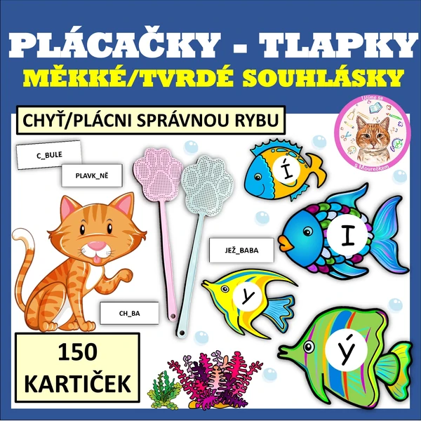 PLÁCAČKY - TLAPKY - Chyť/plácni správnou rybu
