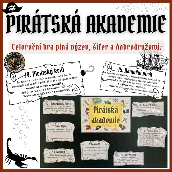 Pirátská akademie - celoroční hra