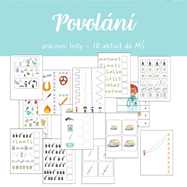 Pracovní listy - povolání