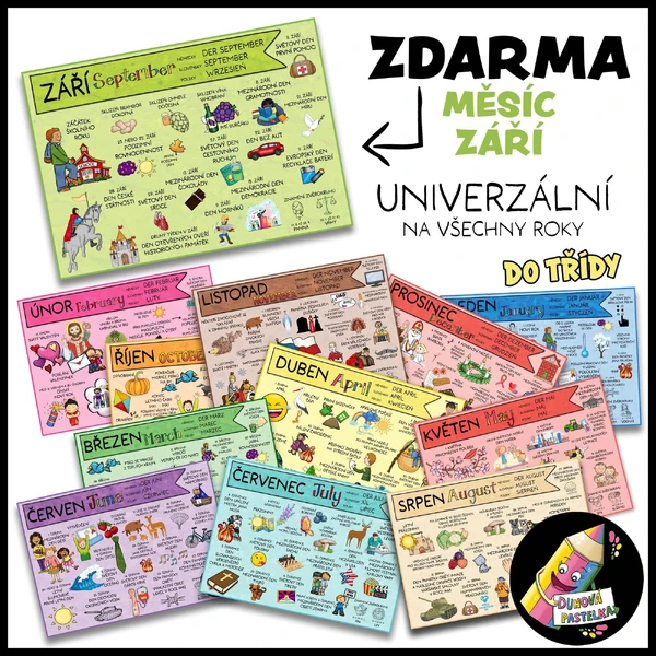 OBRÁZKOVÝ KALENDÁŘ - září
