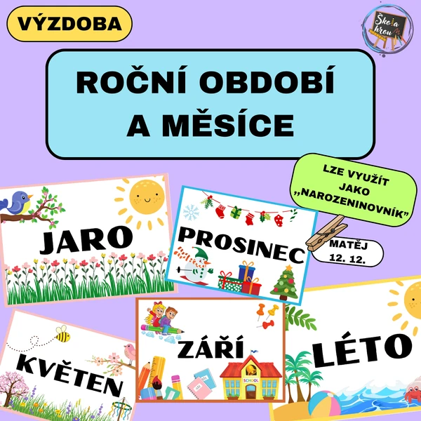 ROČNÍ OBDOBÍ - výzdoba