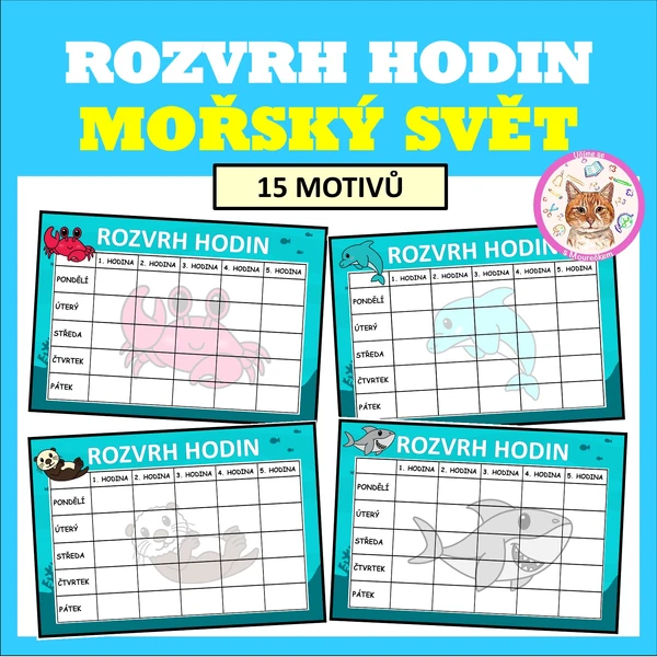 ROZVRH HODIN - Mořský svět