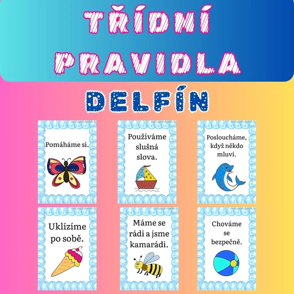 TŘÍDNÍ PRAVIDLA - Delfín