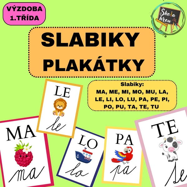 SLABIKY - výzdoba