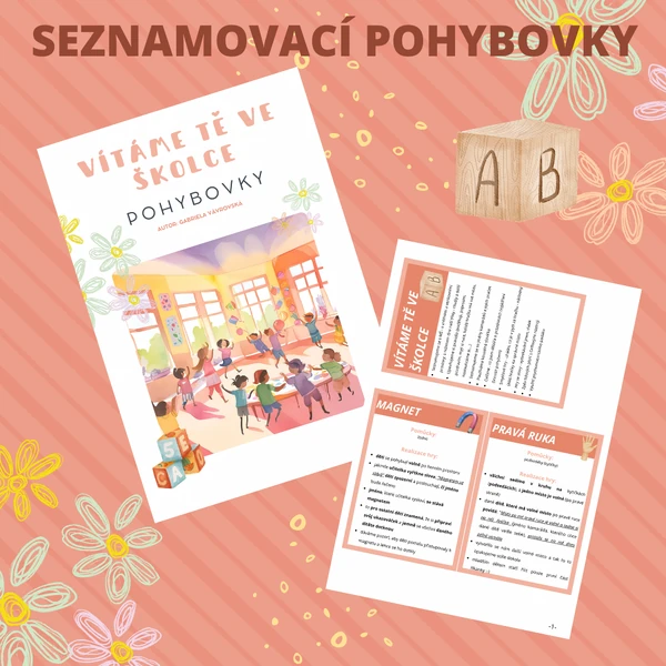 SEZNAMOVACÍ - pohybové hry (kartičky)