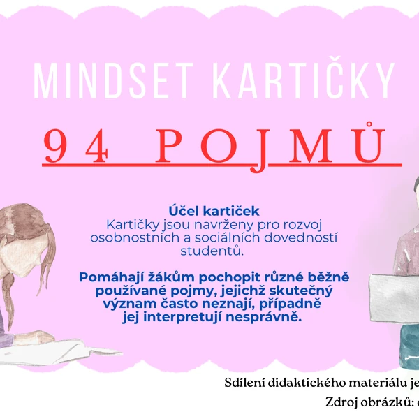 Kartičky - 94 pojmů
