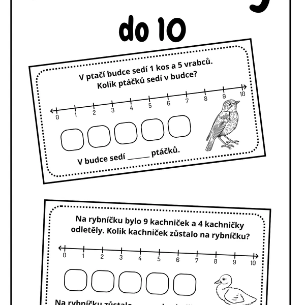 Slovní úlohy do 10