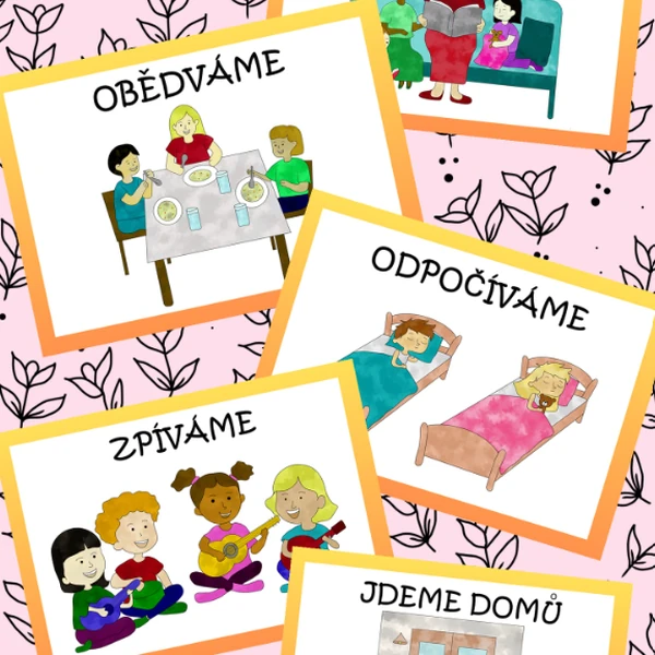 Režim dne - školka/ dětská skupina 